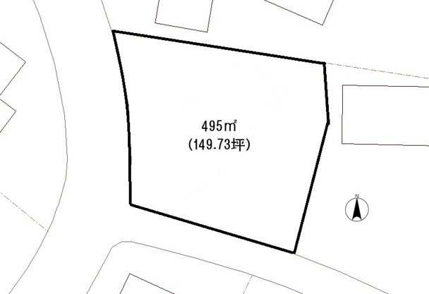 【土地図】 | 大室高原別荘地　売地