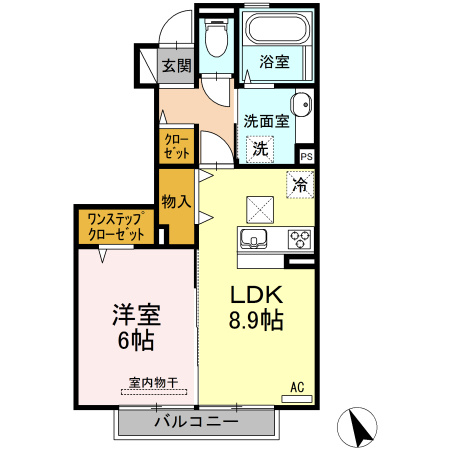 ラ・ヴェスタの間取り
