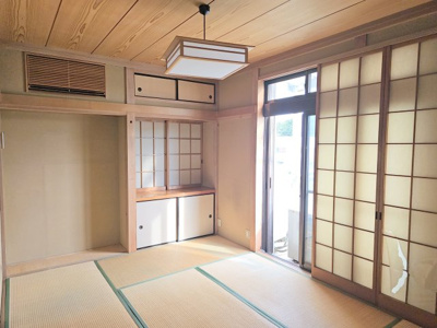 【和室】 | 本城町戸建て | 落ち着いた雰囲気の和室付きです