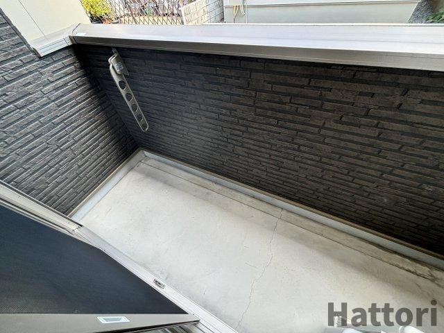 プレミール石橋のバルコニー