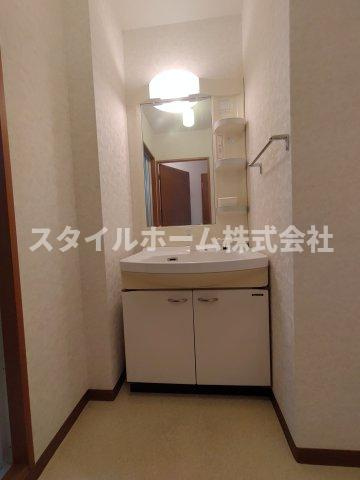 ビアンシュール美園の洗面所