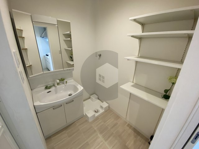 ステディ稲田本町の洗面所