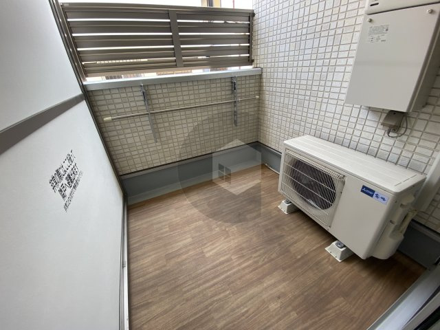 ステディ稲田本町のバルコニー