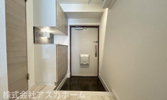 ハイライフ横浜の玄関|住まう人も来客も入った時にワクワクさせてくれるオシャレな玄関♪