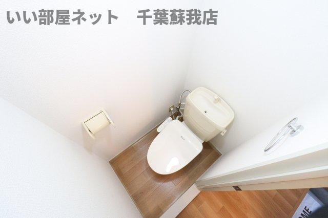 ソレイユ若葉　Aのトイレ|コンパクトで使いやすいトイレです