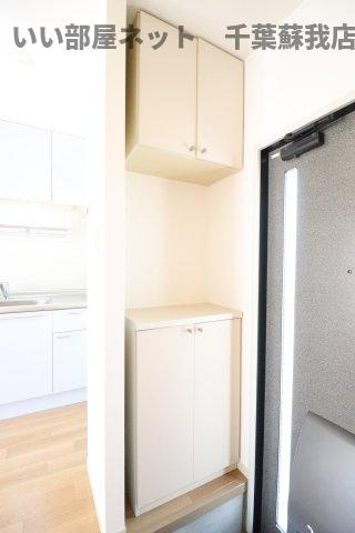 ソレイユ若葉　Aの収納|シューズボックス