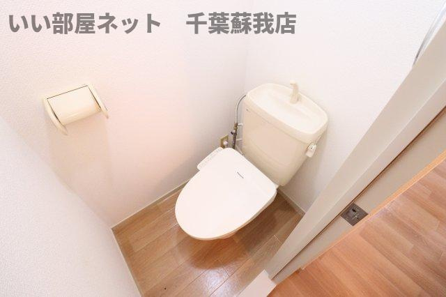 ソレイユ若葉　Aのトイレ|コンパクトで使いやすいトイレです