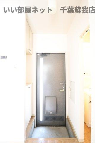 ソレイユ若葉　Aの玄関|毎日通る玄関はこちらです