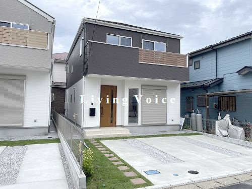 【外観】 | 【仲介手数料０円】藤沢市高倉　新築一戸建て　全3棟 | 外観パース　藤沢市高倉　新築一戸建て　全3棟