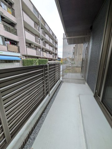 ヴィラシリウスのバルコニー