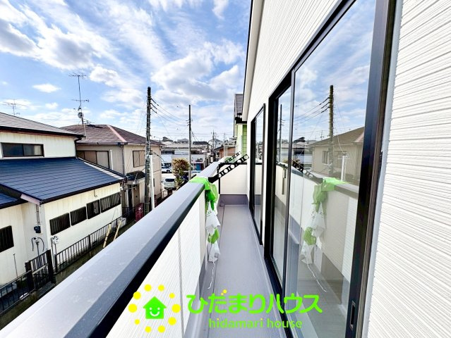 春日部市米島24-1期　新築一戸建て　リナージュのバルコニー