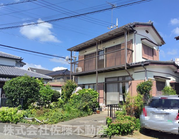 『鴻巣駅』西口11分。南東・南西の角地37坪の外観