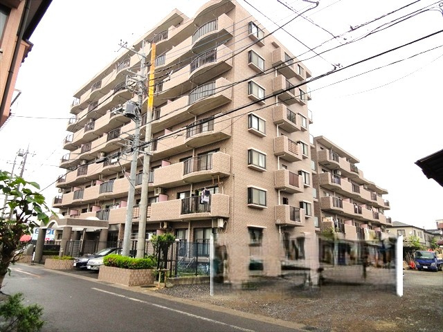 ライオンズマンション春日部緑町の外観|東武伊勢崎線「一ノ割」駅　徒歩9分