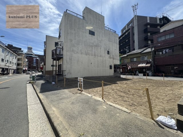 大阪市都島区都島中通3丁目　2号地の前面道路含む現地写真