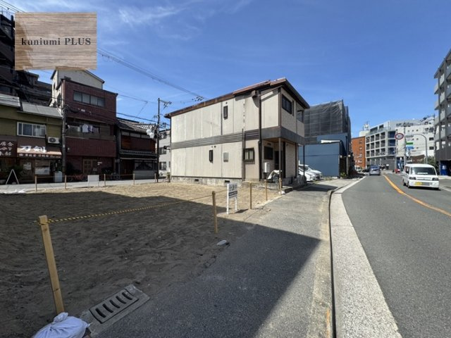 大阪市都島区都島中通3丁目　2号地の前面道路含む現地写真
