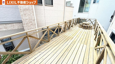 【その他】 | 久喜市西大輪中古戸建 | ガレージデッキでＢＢＱ