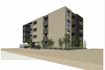 シャーメゾンガーデンズ水笠の画像