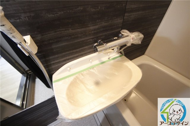 N-CUBE TARUYAMACHIの洗面所