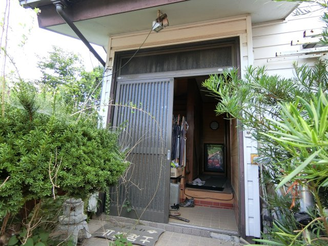 南飯塚売戸建の玄関