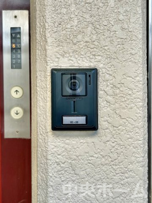 【防犯設備】 | キャッスルマンション両国 | テレビモニター付きインターホン