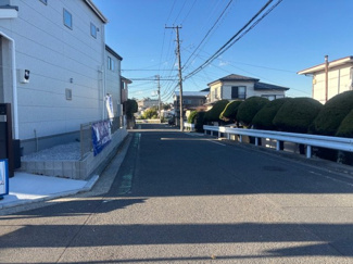 【前面道路含む現地写真】 | 南区別所中里台　全9棟/今回販売9棟 | 前面道路