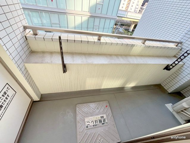 モンサンミッシェル北浜のバルコニー