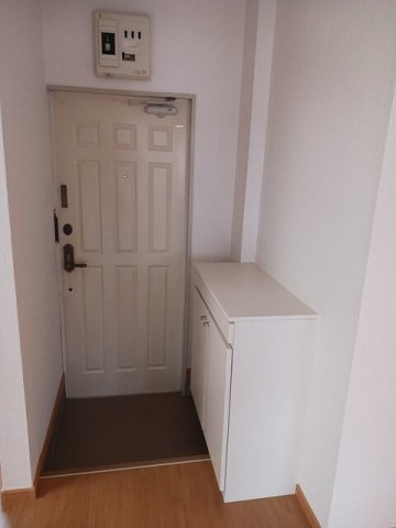 レジデンスササハラの玄関|落ち着いた玄関です