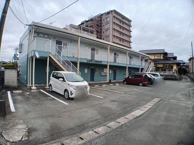 レジデンスササハラの外観|物件の外観です