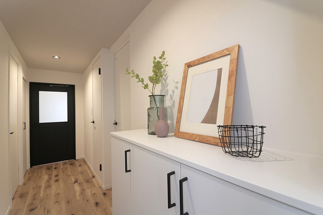 【玄関】 | コープ野村梅田Ａ棟 | 室内廊下が有ります♪