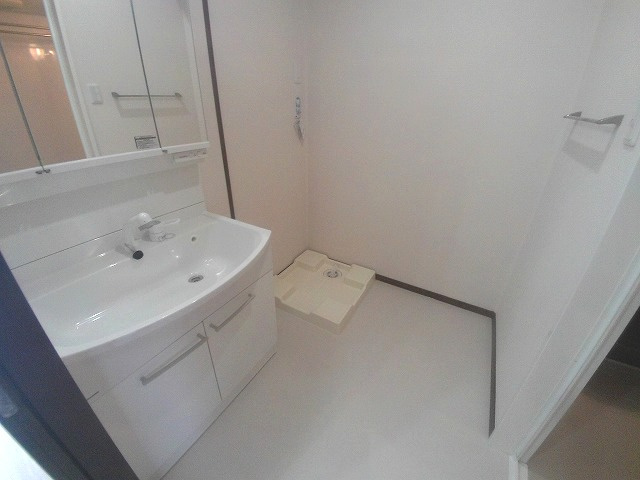 サンティアの洗面所