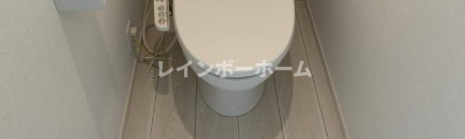 江戸川区北小岩３丁目のアパートのトイレ