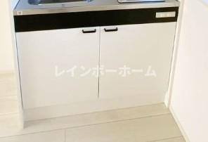 江戸川区北小岩３丁目のアパートのキッチン