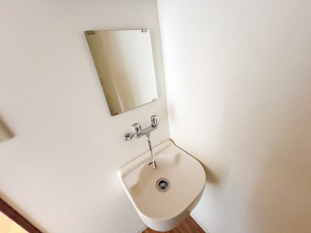 コーポラス翌檜の洗面所