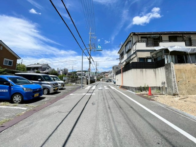 【前面道路含む現地写真】 | 高槻市塚脇１丁目　売土地