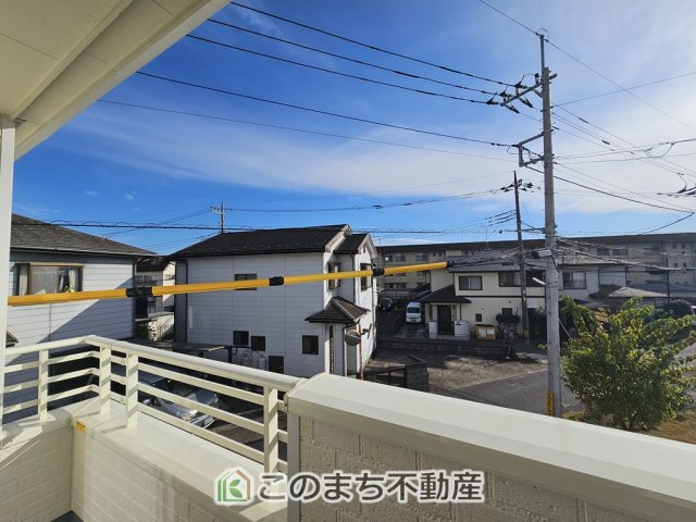 ハートフルタウン宇都宮市御幸本町4871番　B号棟の展望|バルコニーからの眺めです！