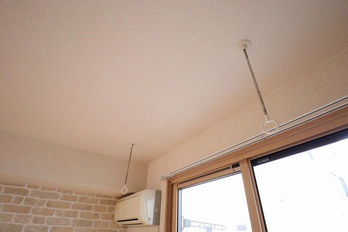 アメージング Ａ・Ｂの設備|室内物干し