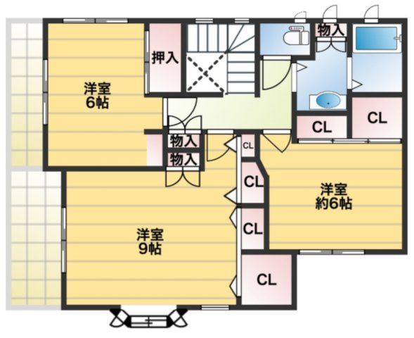 【間取り】 | 大森西5丁目　貸家