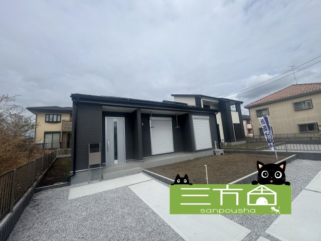 新築　太田市鳥山上町第4　Livele Garden.S　１号棟の外観|現地写真　完成しました！物件のご内覧等、お気軽にお問合せください♪　							

