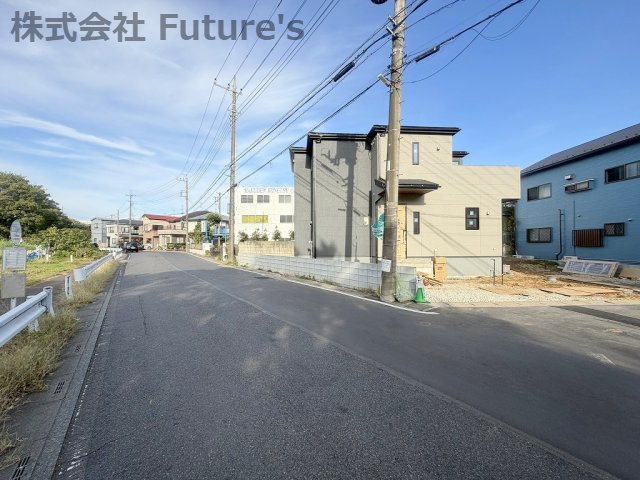 三郷市高州2丁目　新築戸建　全1棟の前面道路含む現地写真|前面道路含む現地写真です。