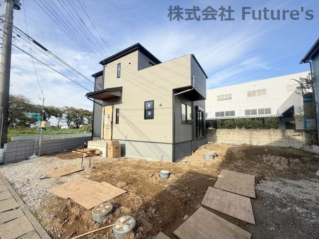 三郷市高州2丁目　新築戸建　全1棟の外観|現地の写真になります。