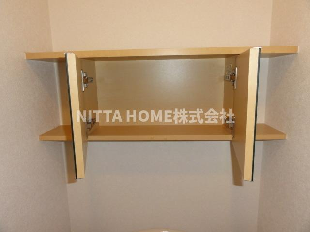 クレシアの収納|トイレについている収納です☆彡