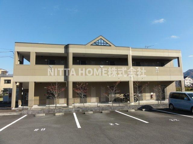 クレシアの外観|２口ガスコンロ付きの単身者向け物件になります◇