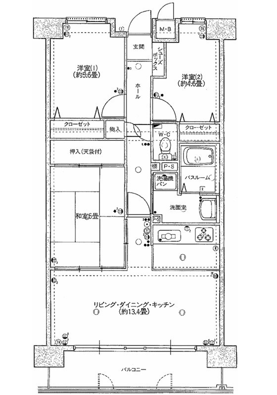 ペルル中山南参番館