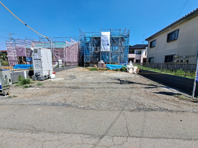 新築　太田市鳥山上町第4　Livele Garden.S　2号棟の駐車場|現地写真　駐車スペースは並列4台分可能です！

