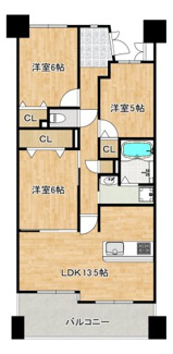 【間取り】 | シティコーポ住之江１号棟EAST