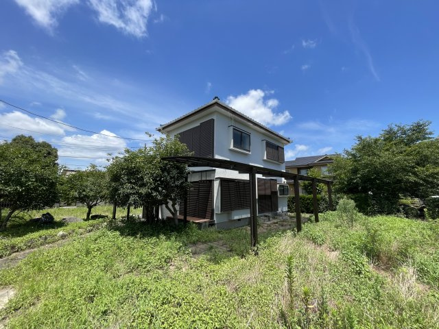 大網白里市木崎中古戸建の庭