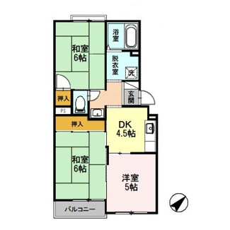 【間取り】 | トリヴァン加守田