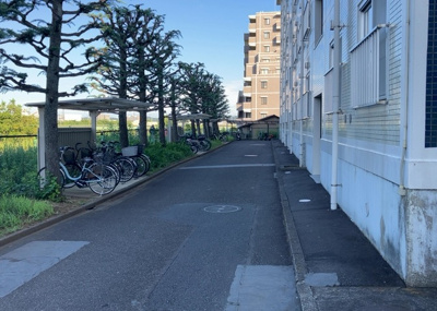 【駐車場】 | 第二カミユ八王子３号棟 | 車一台あたりに必要なスペースは、標準サイズの普通自動車で横幅2m50cm、長さ5mは必要になります。ただし、乗降のことも考慮して横幅3m30cm、長さ5m50cmほどは確保できるところを選びましょう。