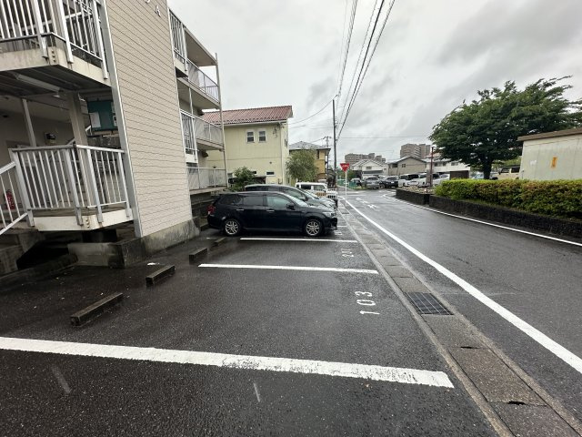 SKハイツBの駐車場