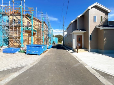 【前面道路含む現地写真】 | 沼津市中沢田Ⅰ　新築一戸建て　E号棟